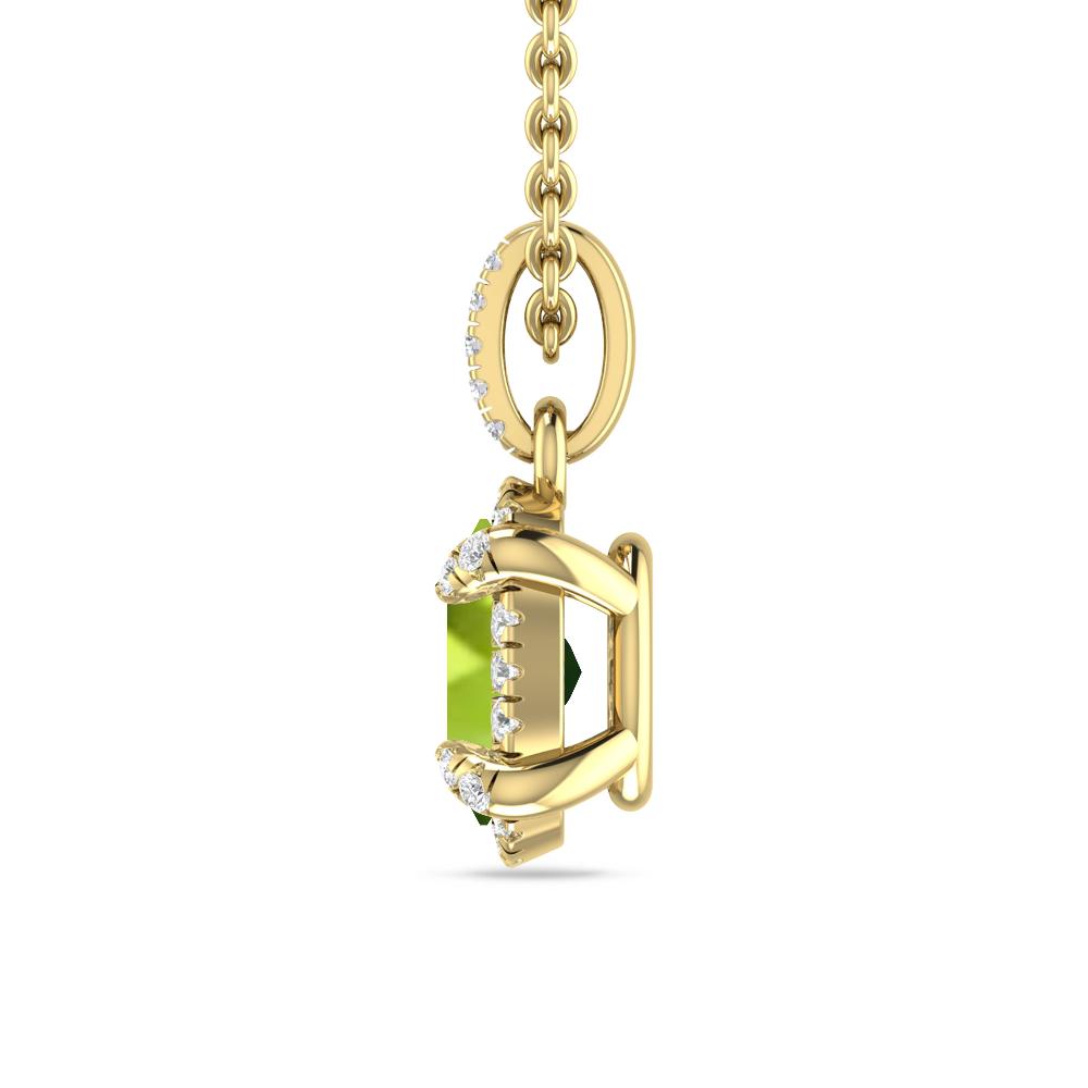 Yellow Gold - Peridot