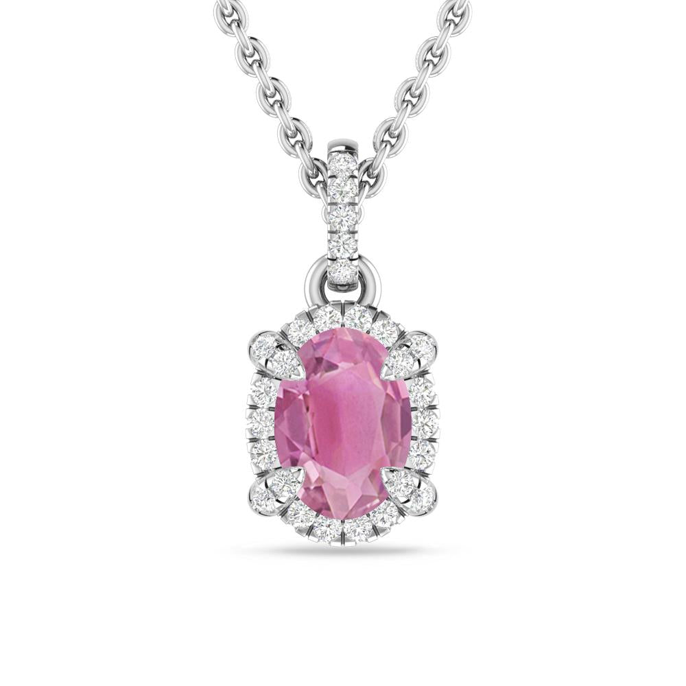 White Gold - Pink Tourmaline