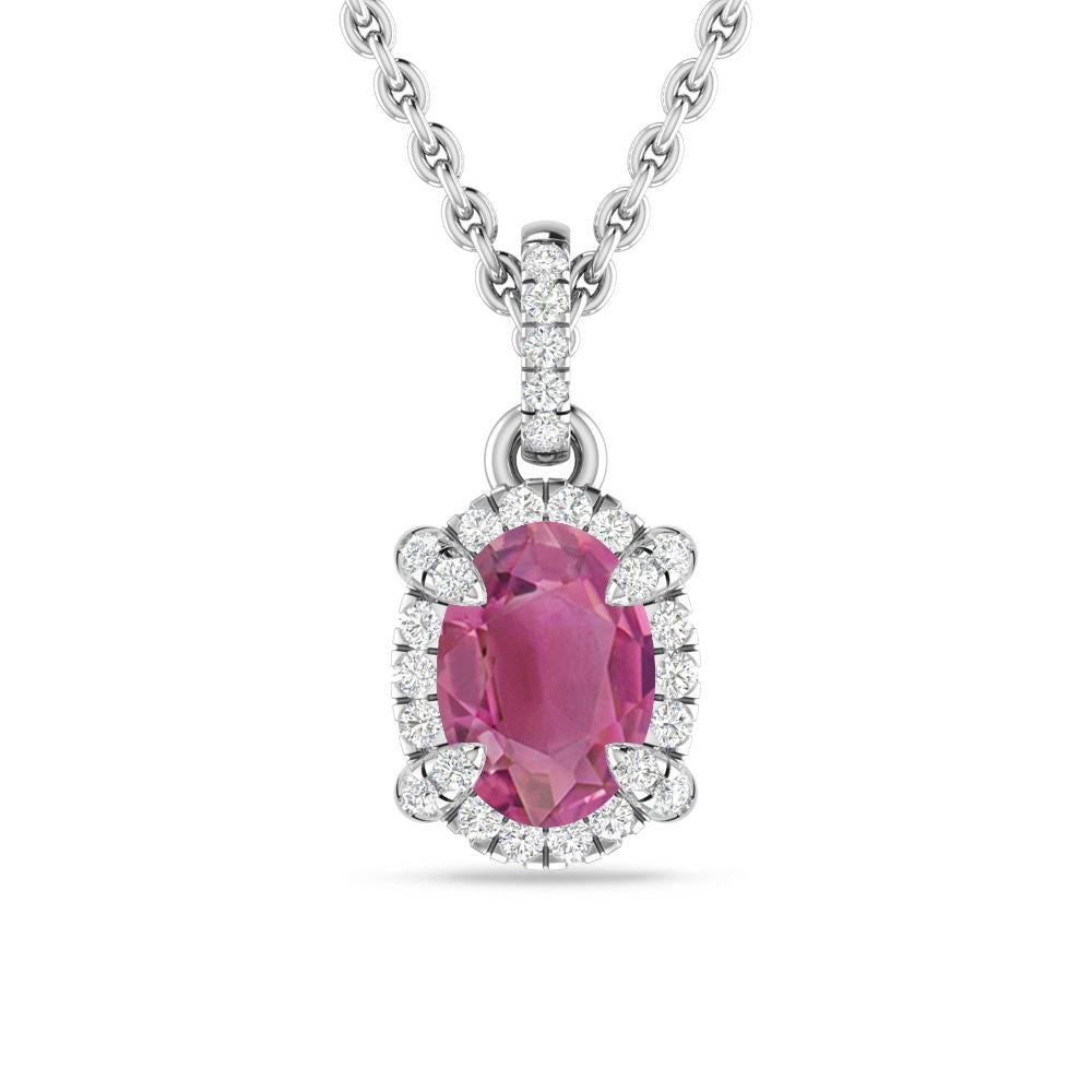 White Gold - Pink Tourmaline