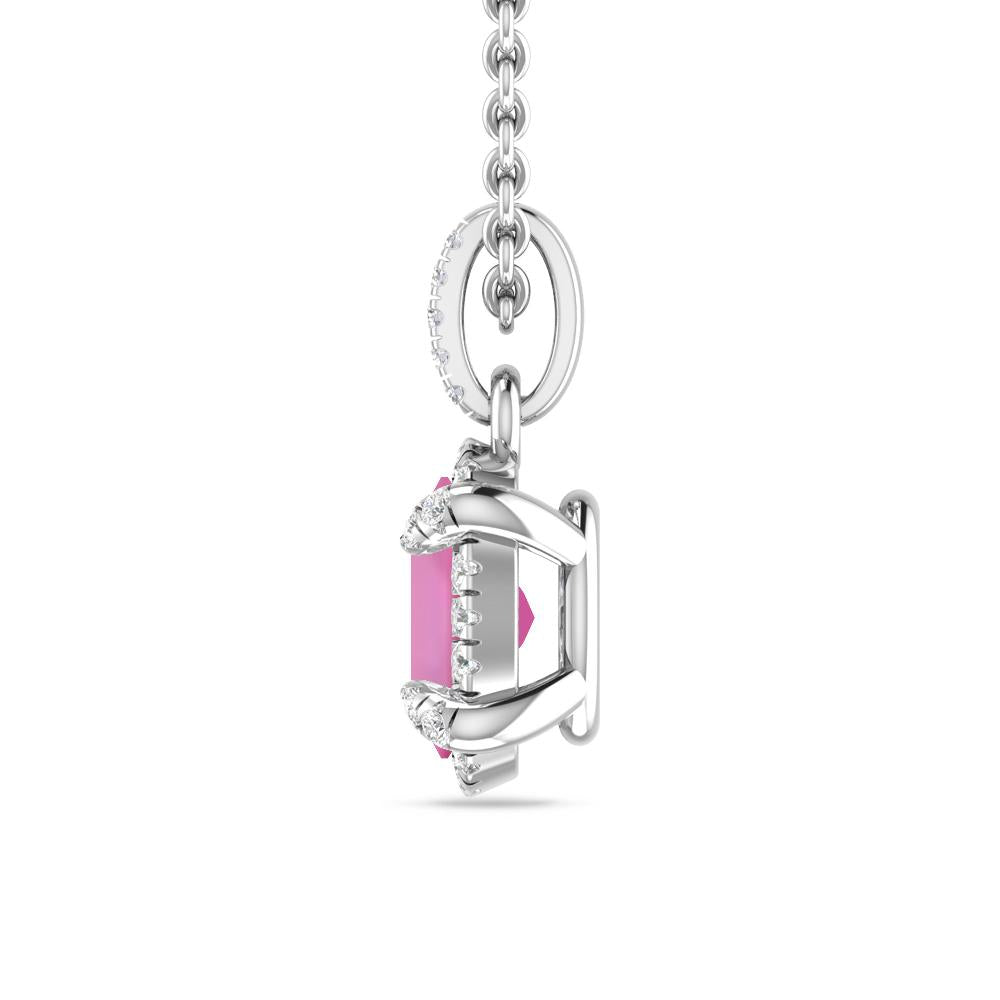 White Gold - Pink Tourmaline