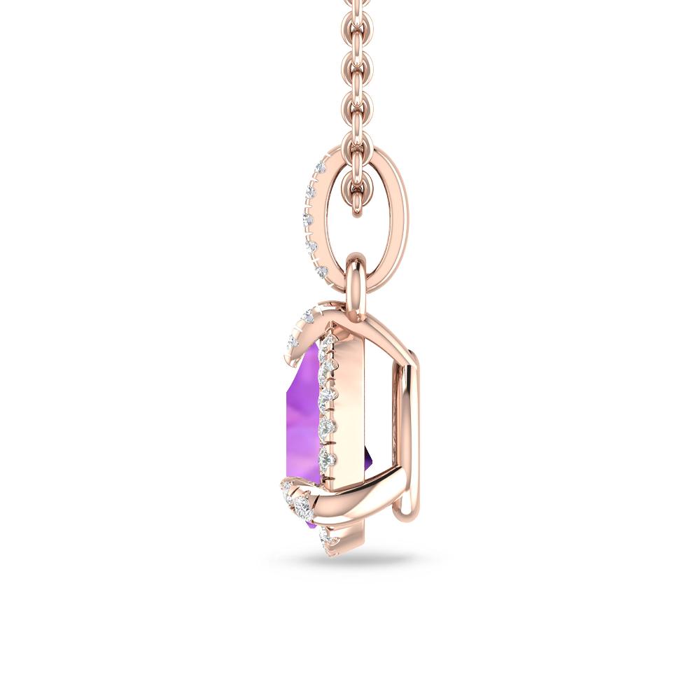 Rose Gold - Amethyst