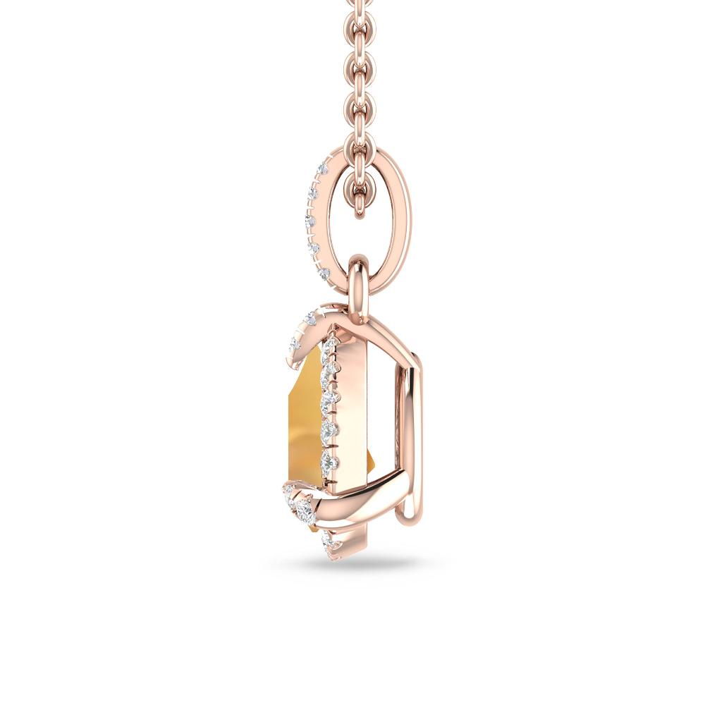 Rose Gold - Citrine