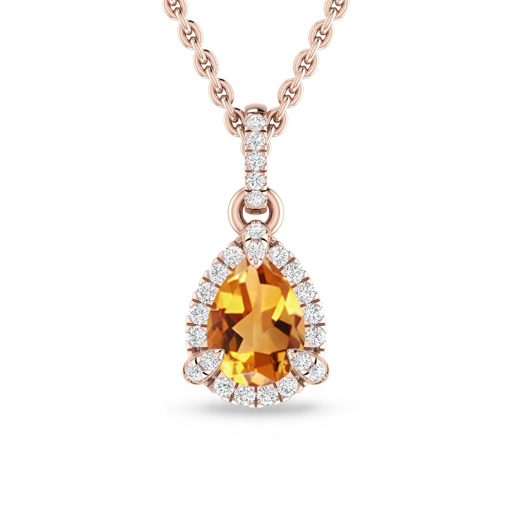 Rose Gold - Citrine