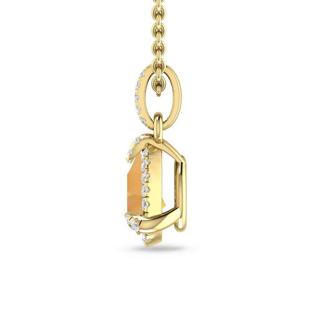 Yellow Gold - Citrine