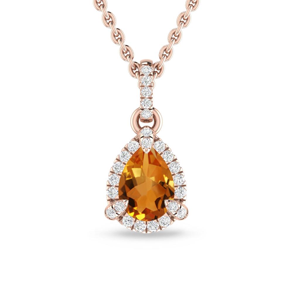 Rose Gold - Citrine