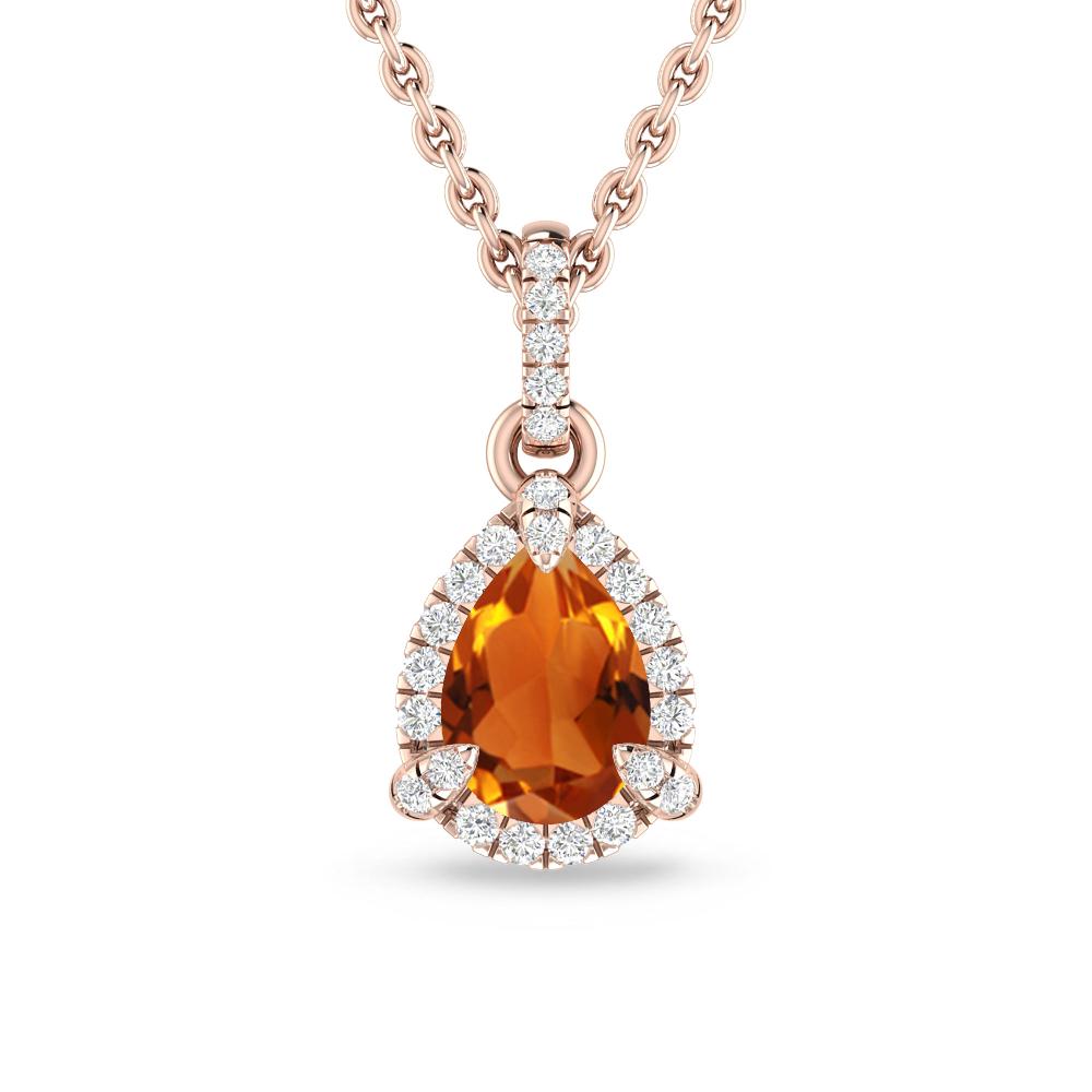 Rose Gold - Citrine