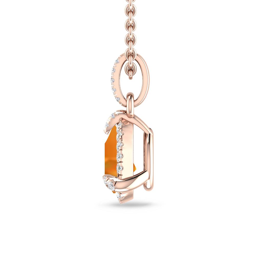 Rose Gold - Citrine