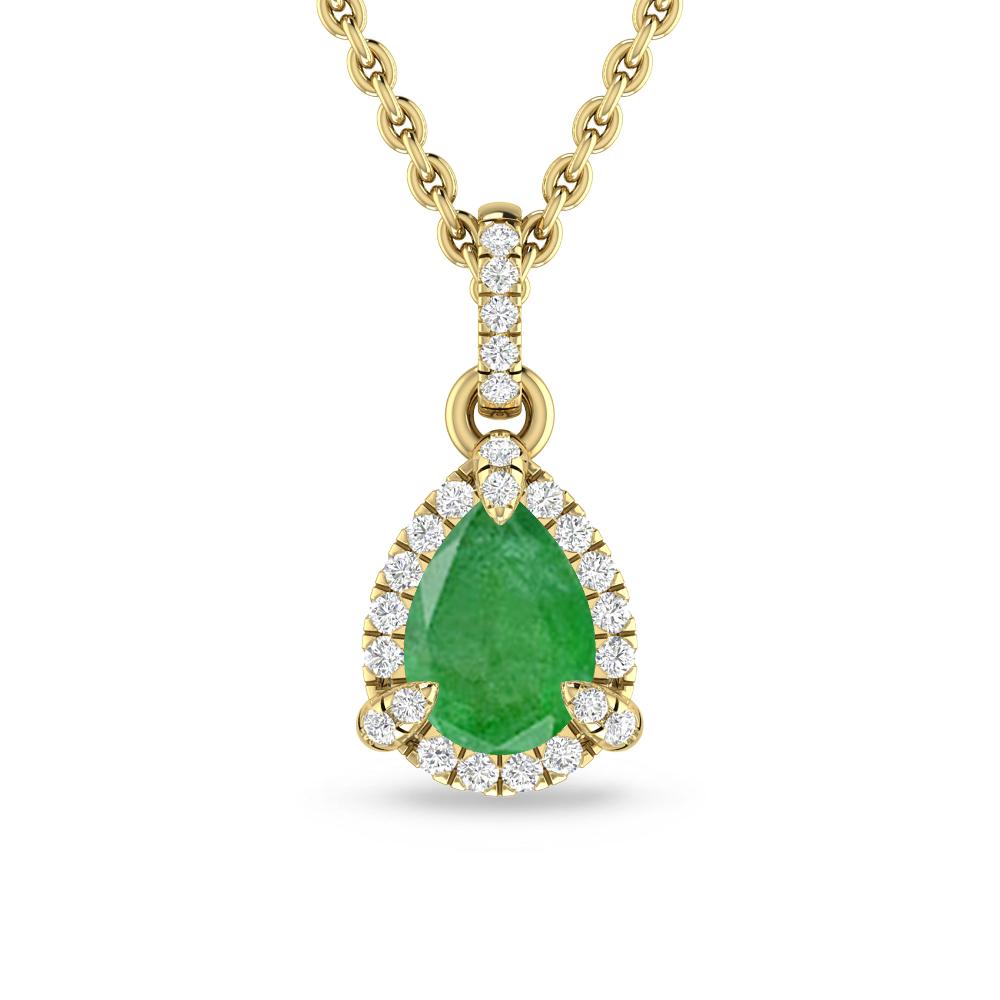 Yellow Gold - Emerald