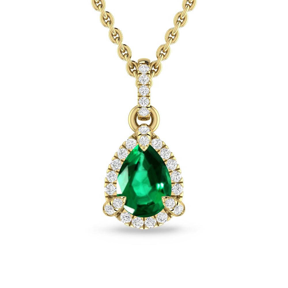 Yellow Gold - Emerald