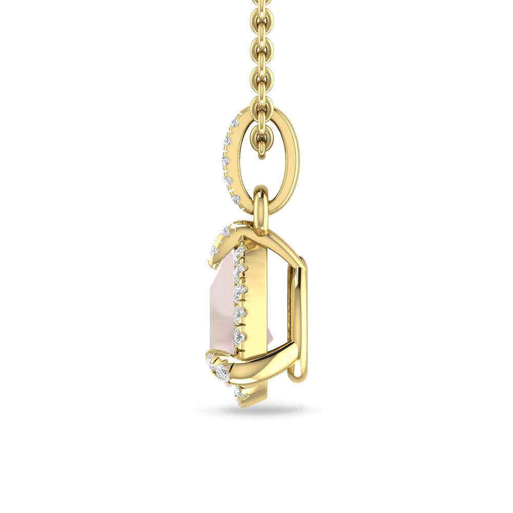 Yellow Gold - Morganite