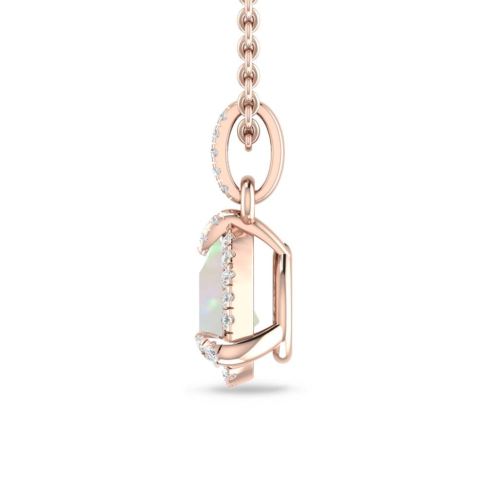 Rose Gold - Opal