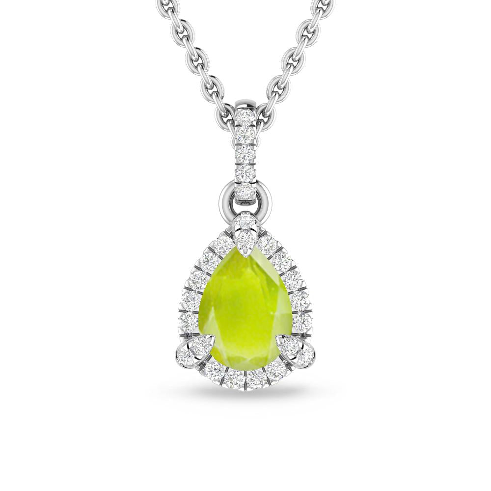 White Gold - Peridot