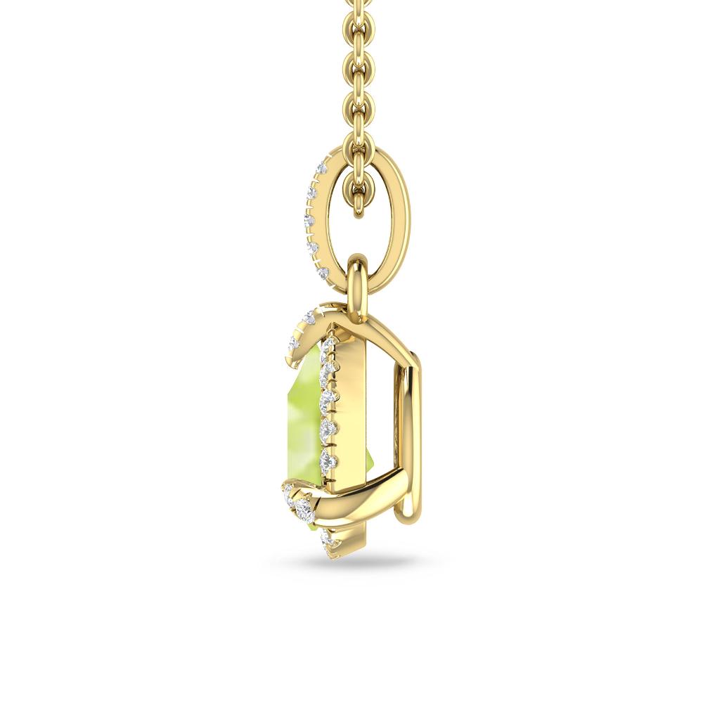 Yellow Gold - Peridot