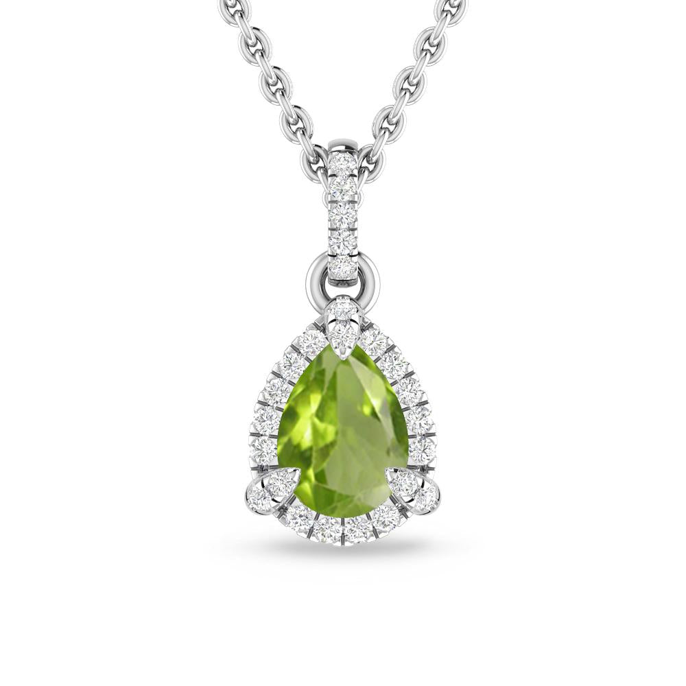 White Gold - Peridot