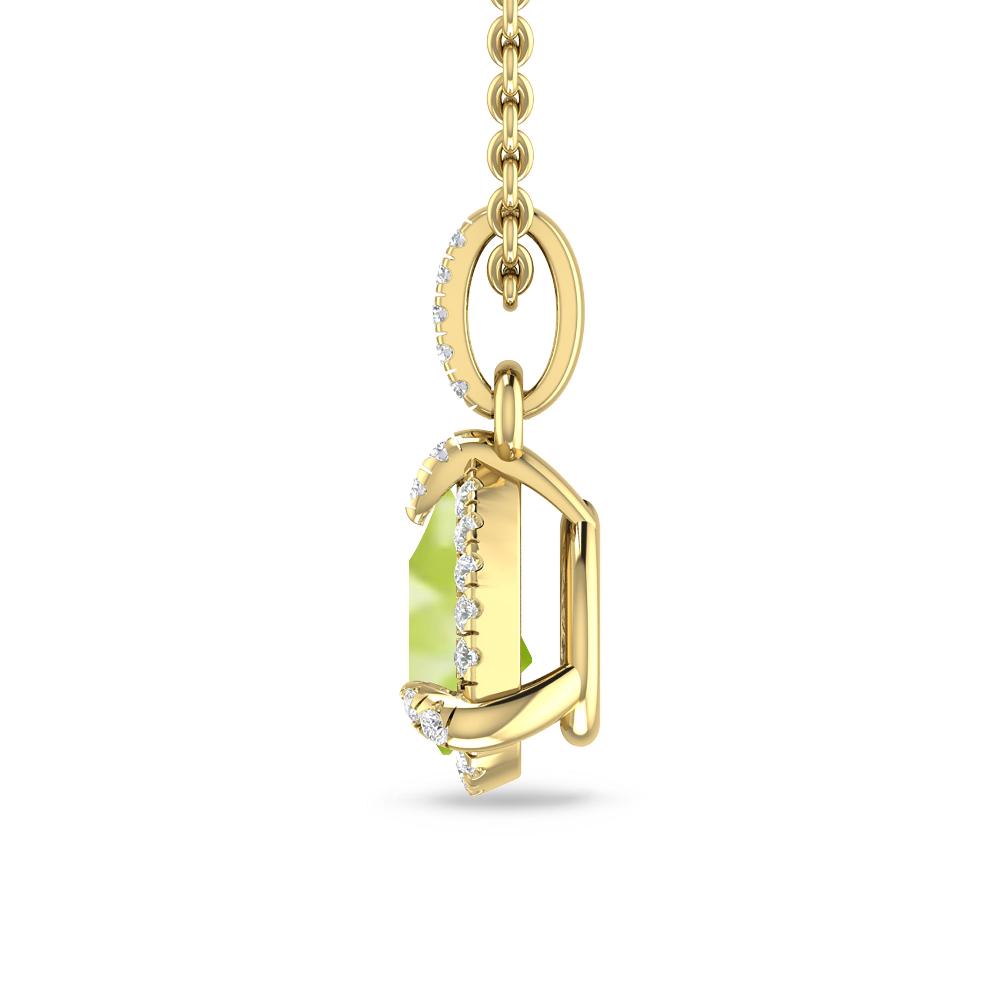 Yellow Gold - Peridot