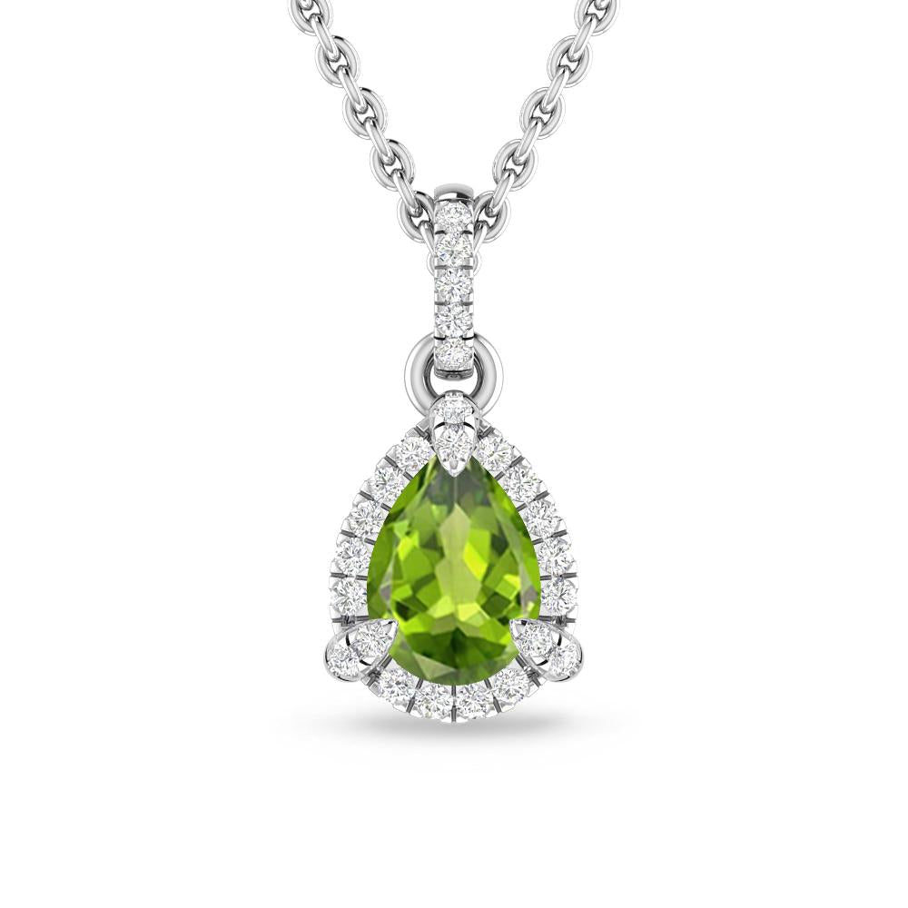 White Gold - Peridot