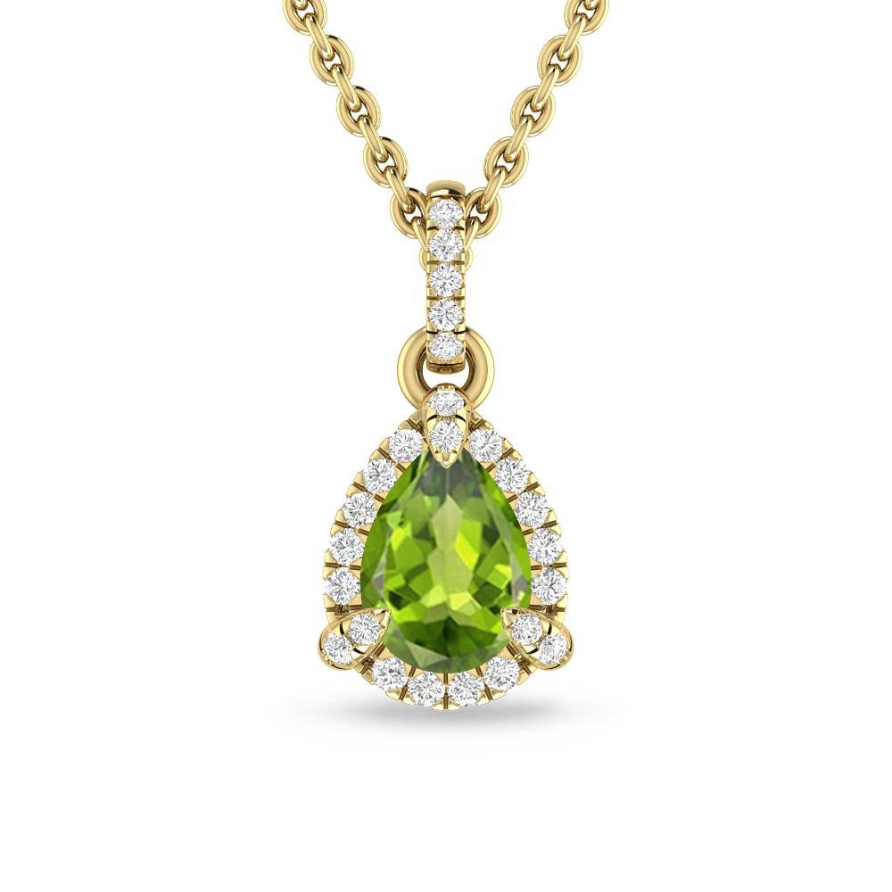 Yellow Gold - Peridot