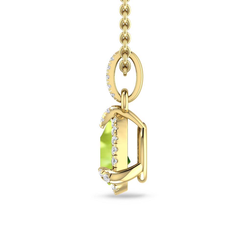 Yellow Gold - Peridot