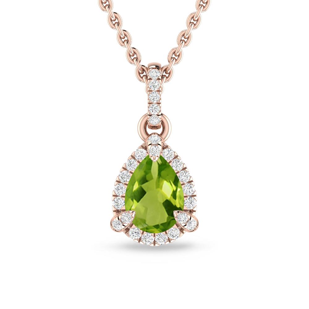 Rose Gold - Peridot