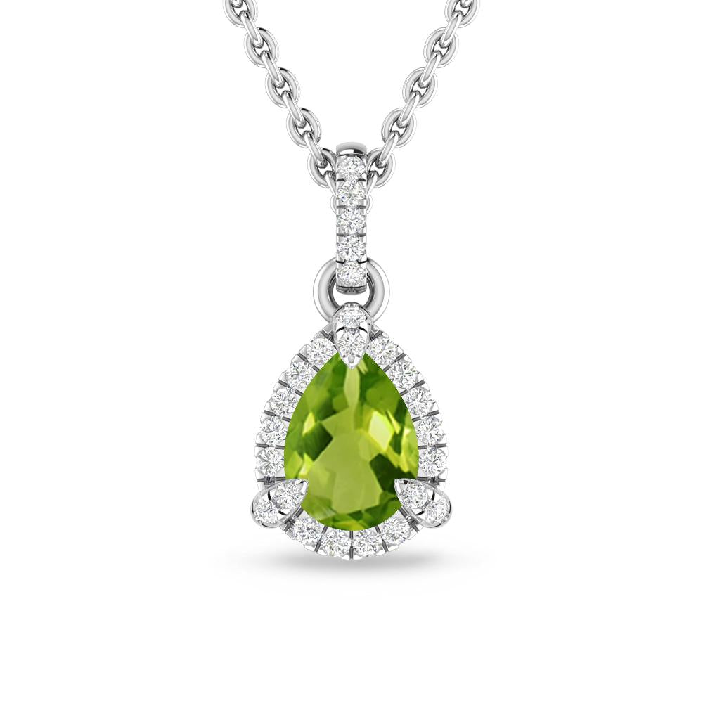 White Gold - Peridot