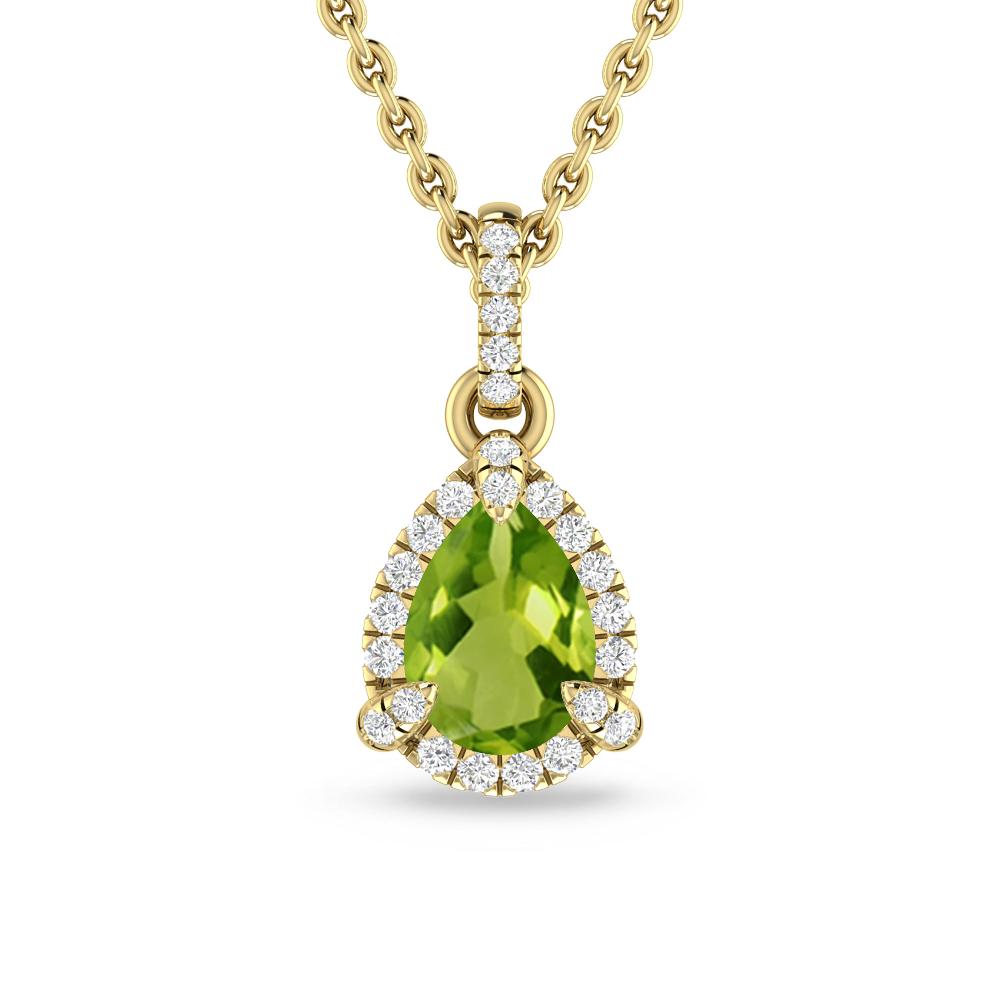 Yellow Gold - Peridot