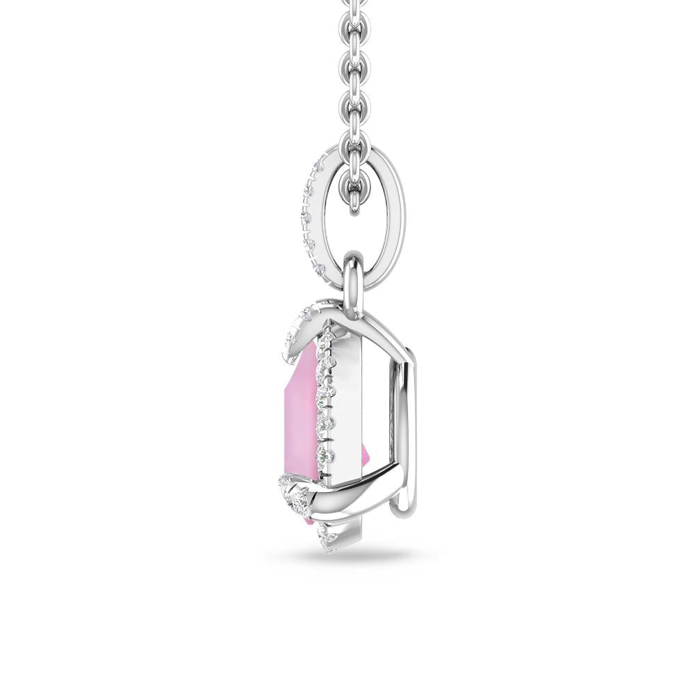 White Gold - Pink Tourmaline