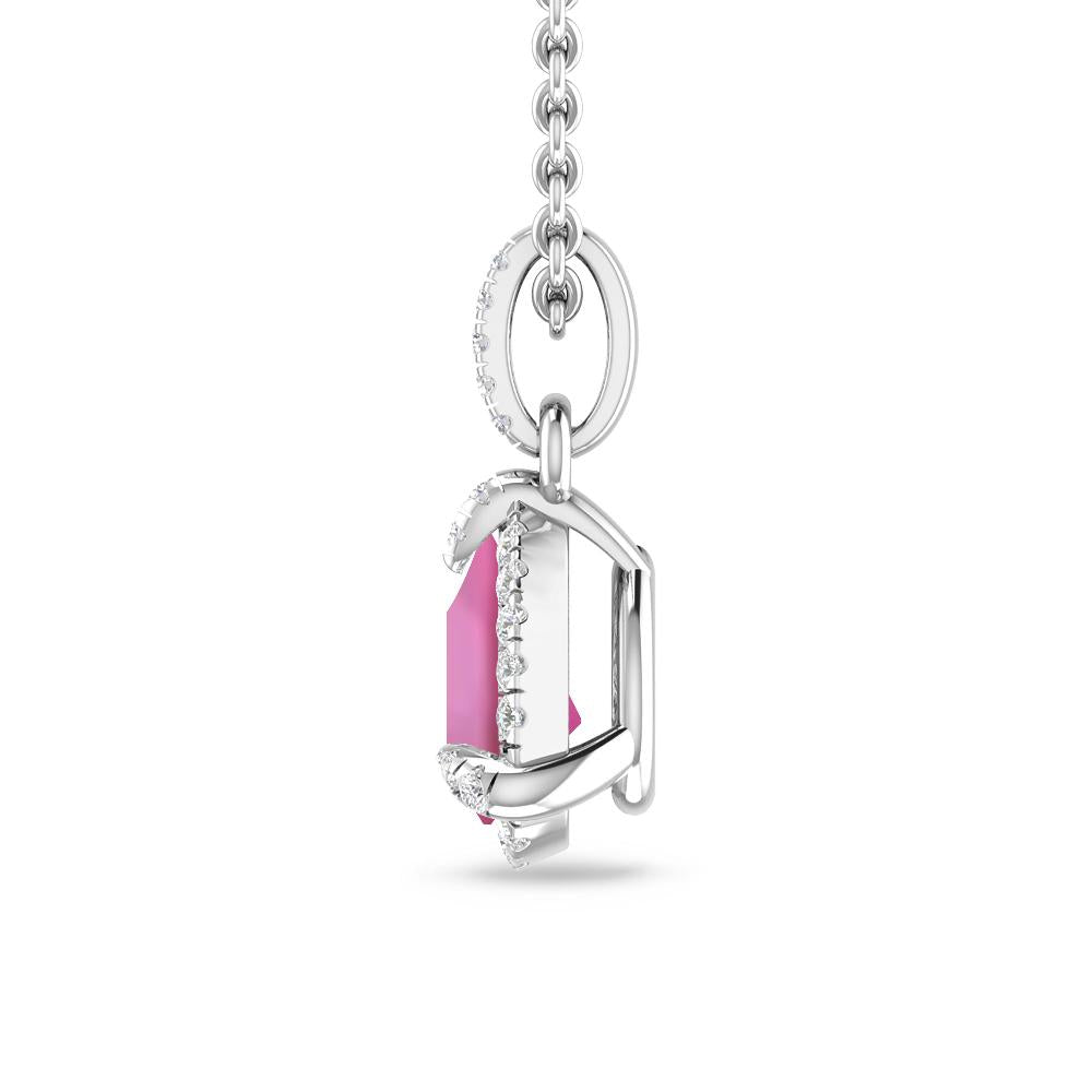 White Gold - Pink Tourmaline