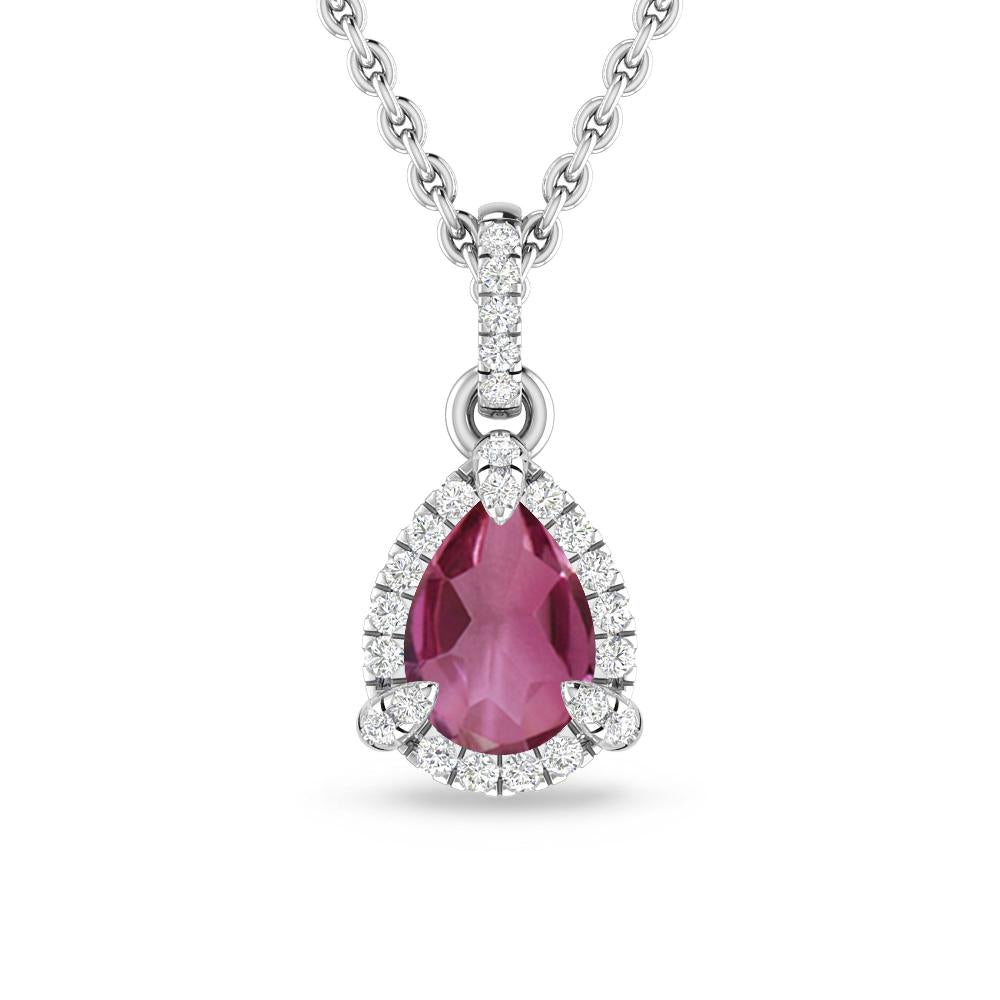 White Gold - Pink Tourmaline