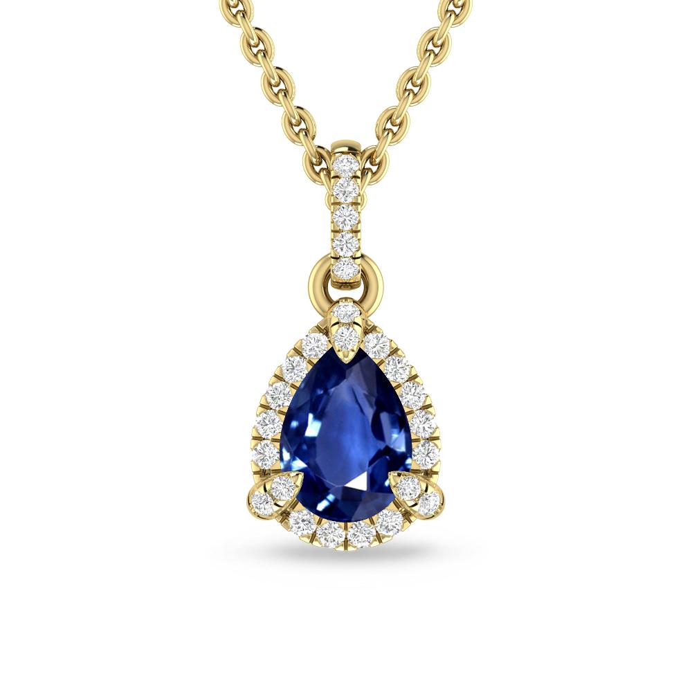 Yellow Gold - Sapphire