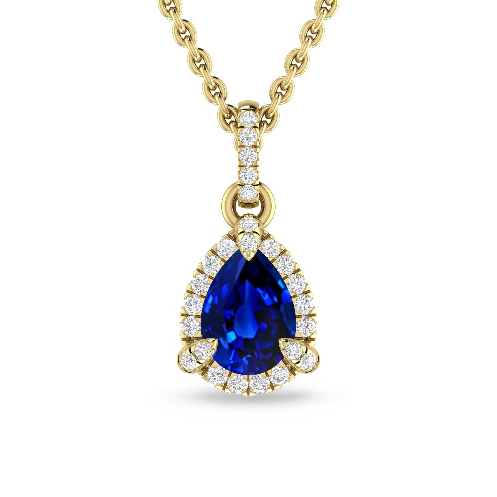 Yellow Gold - Sapphire