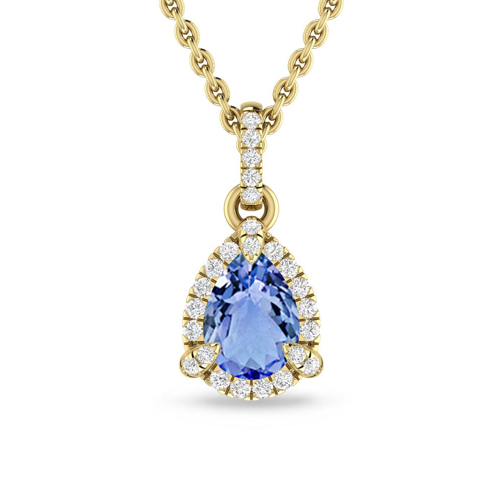 Yellow Gold - Tanzanite