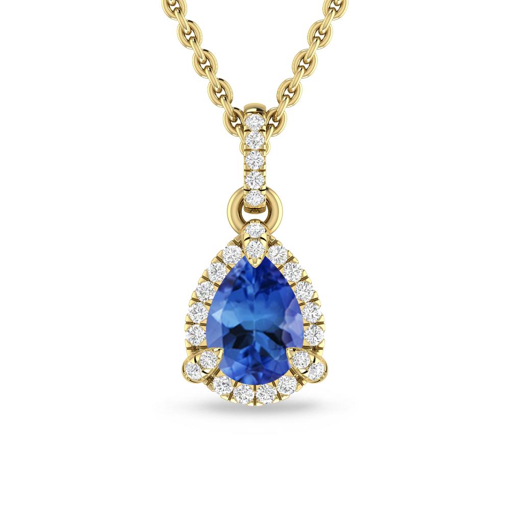 Yellow Gold - Tanzanite