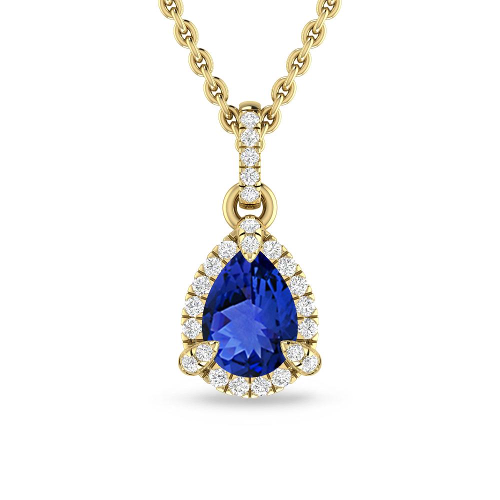 Yellow Gold - Tanzanite