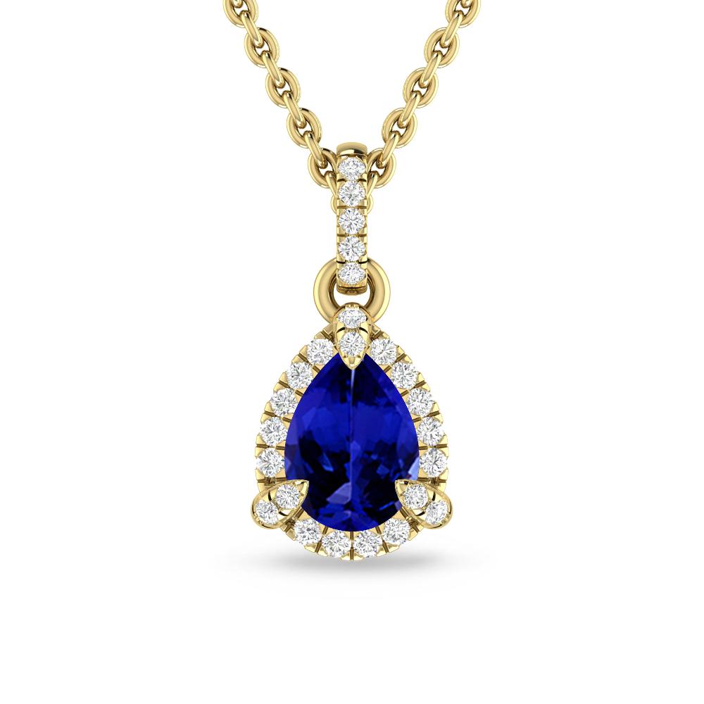 Yellow Gold - Tanzanite