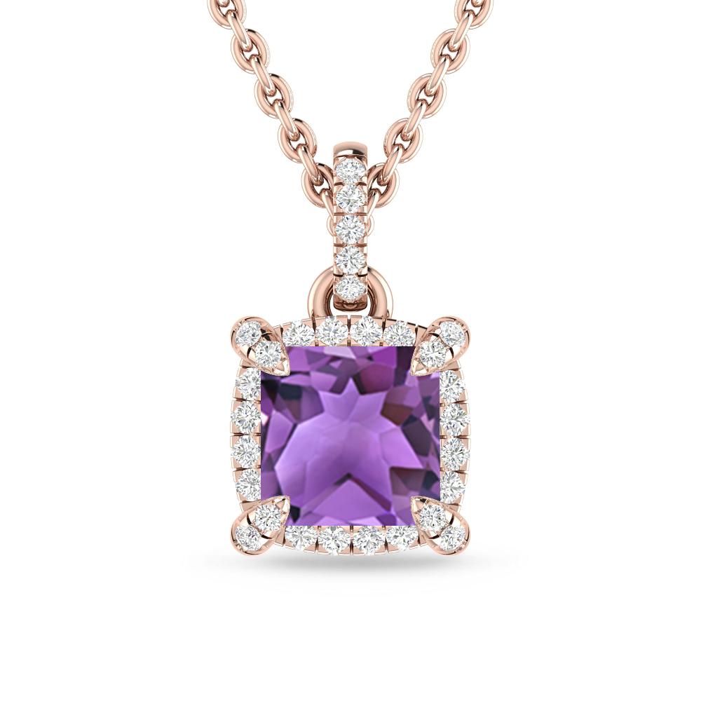 Rose Gold - Amethyst