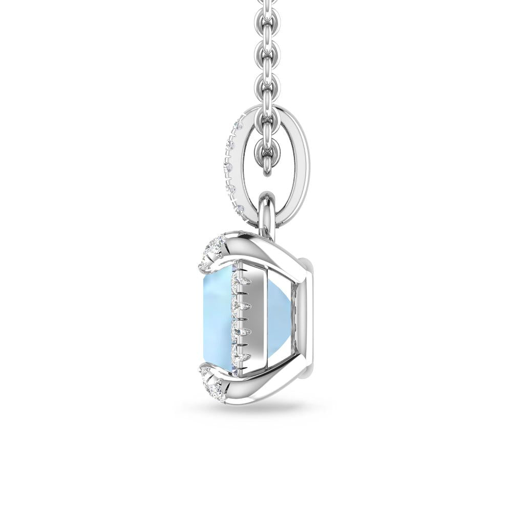 White Gold - Aquamarine