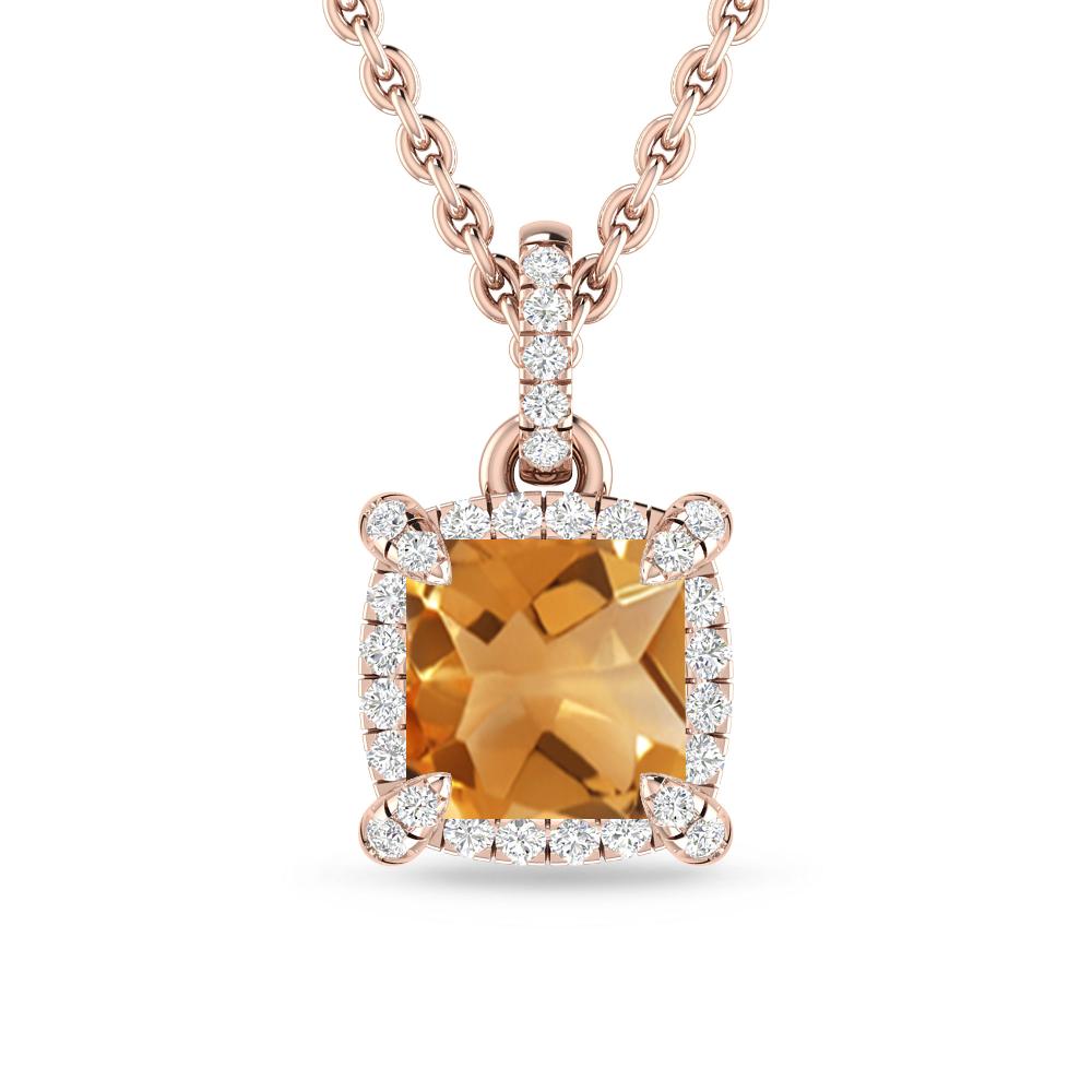 Rose Gold - Citrine