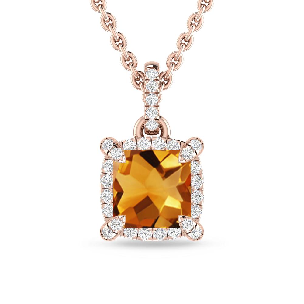 Rose Gold - Citrine