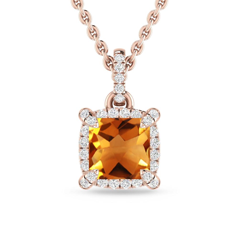 Rose Gold - Citrine