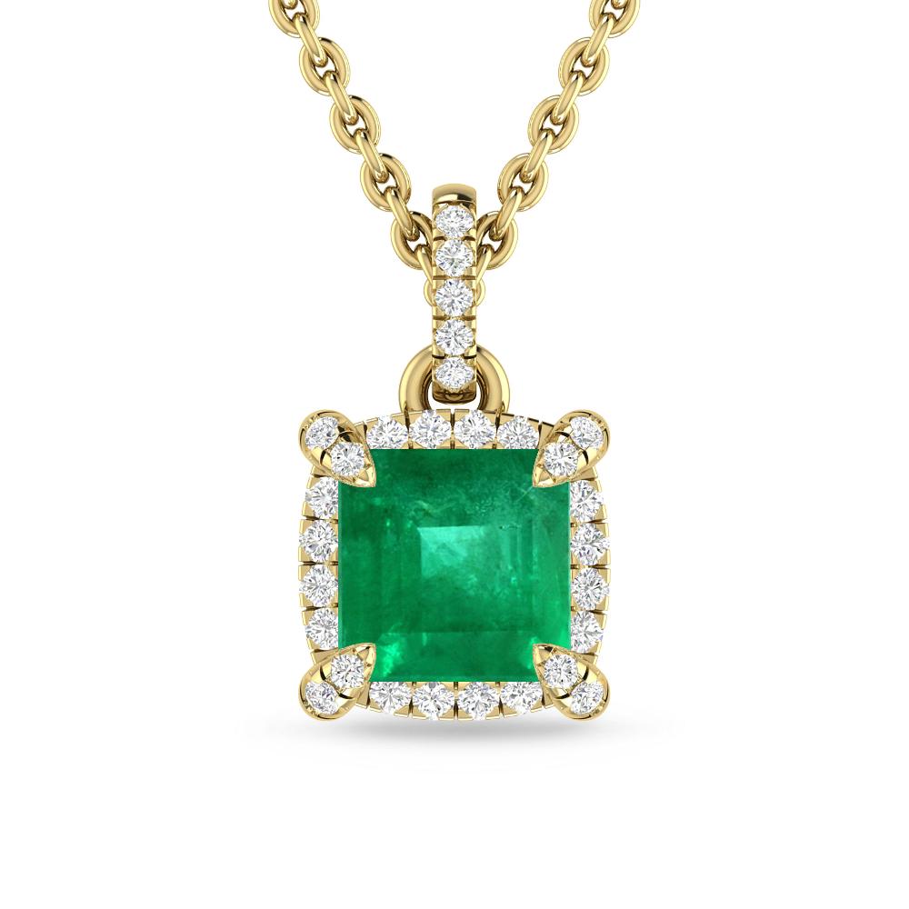 Yellow Gold - Emerald