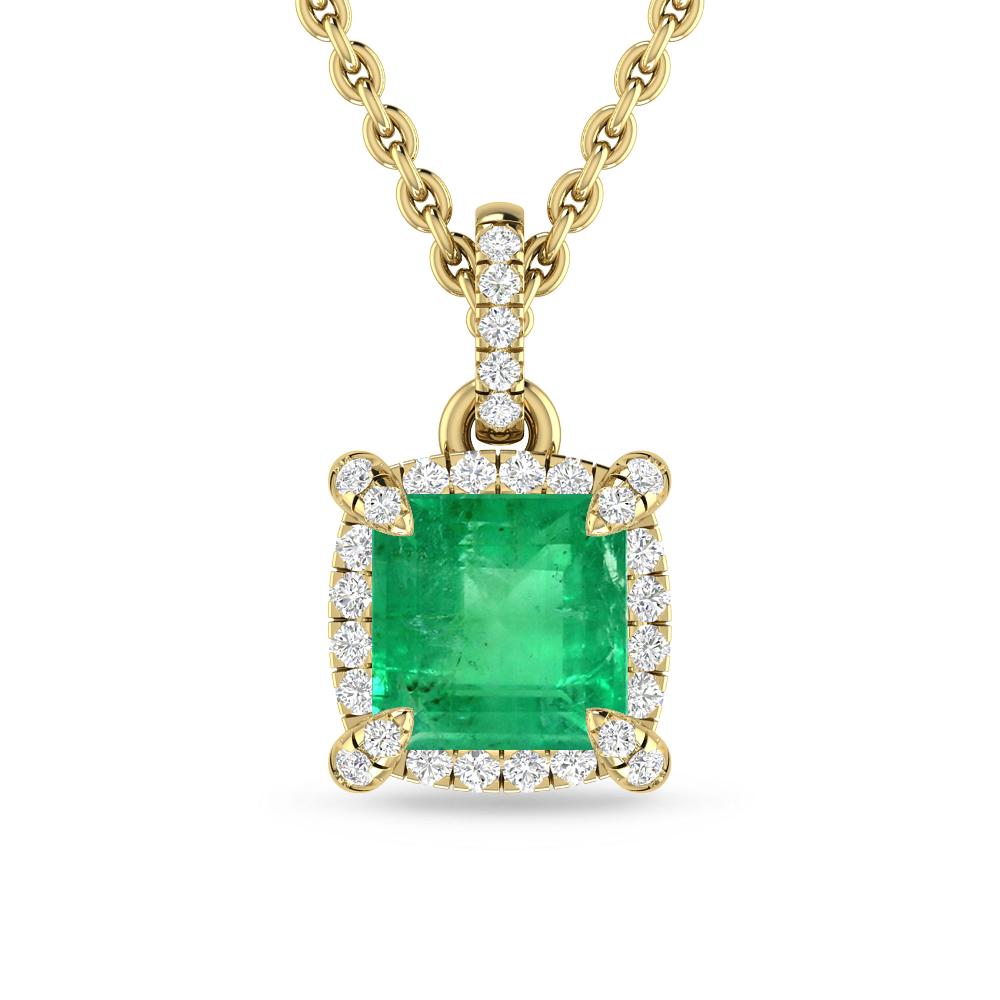 Yellow Gold - Emerald