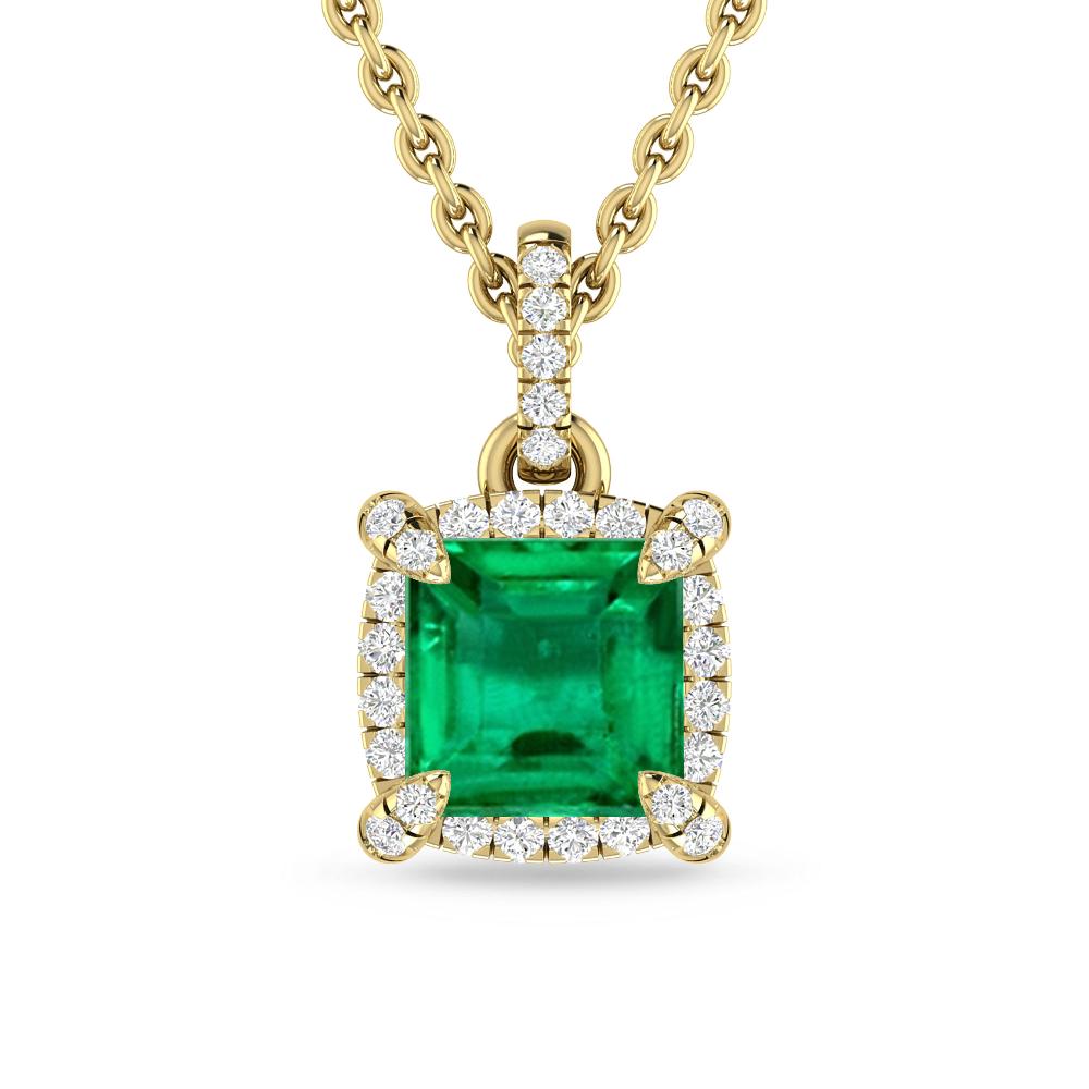 Yellow Gold - Emerald