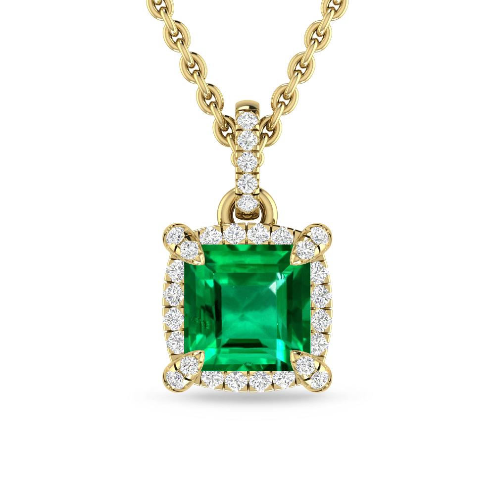 Yellow Gold - Emerald