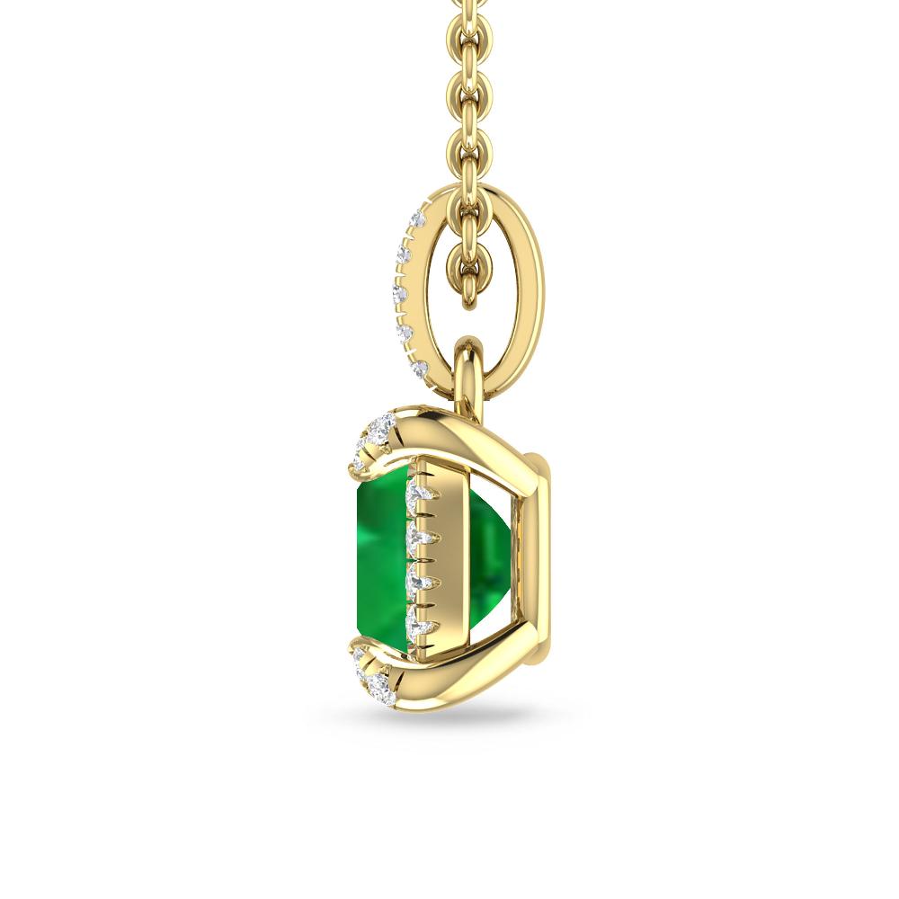 Yellow Gold - Emerald