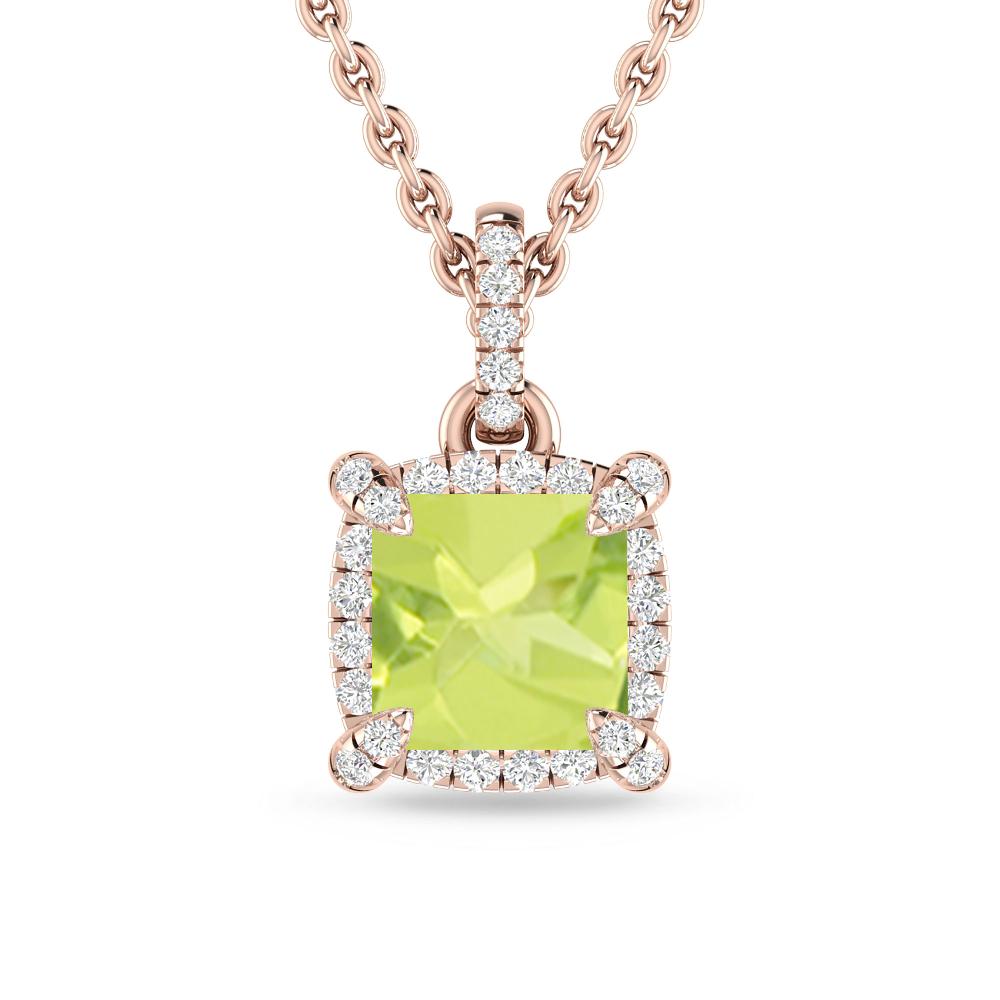 Rose Gold - Peridot