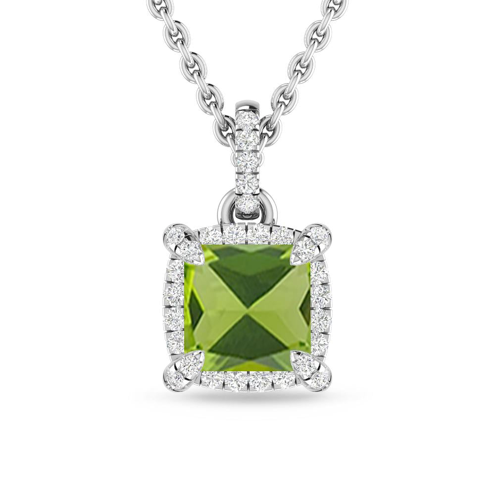 White Gold - Peridot