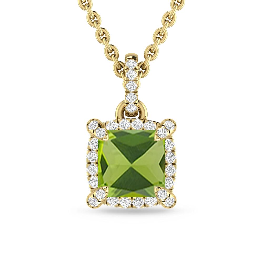 Yellow Gold - Peridot