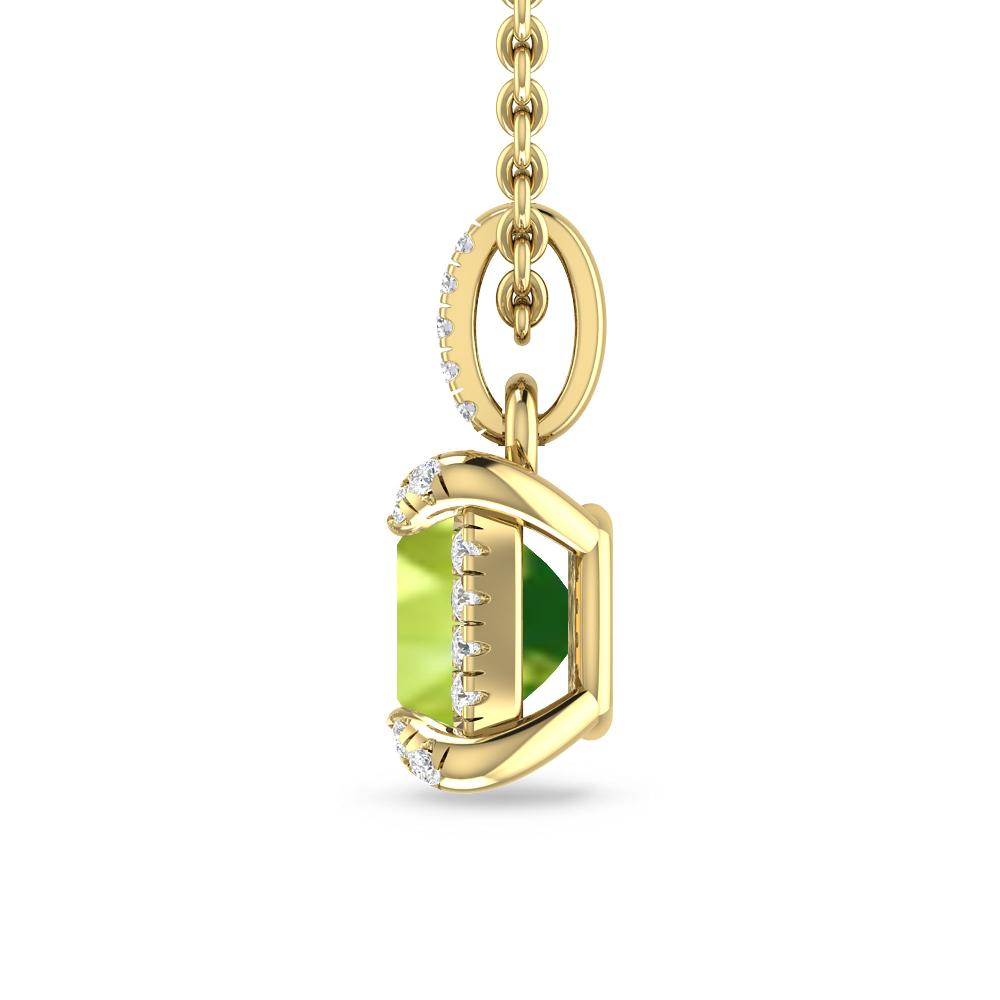 Yellow Gold - Peridot