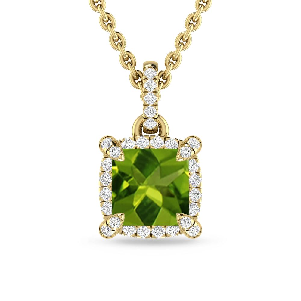 Yellow Gold - Peridot