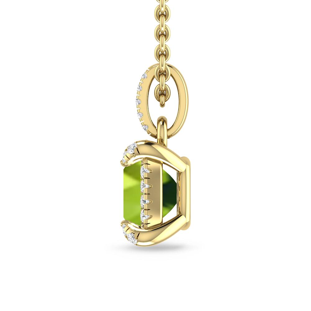 Yellow Gold - Peridot